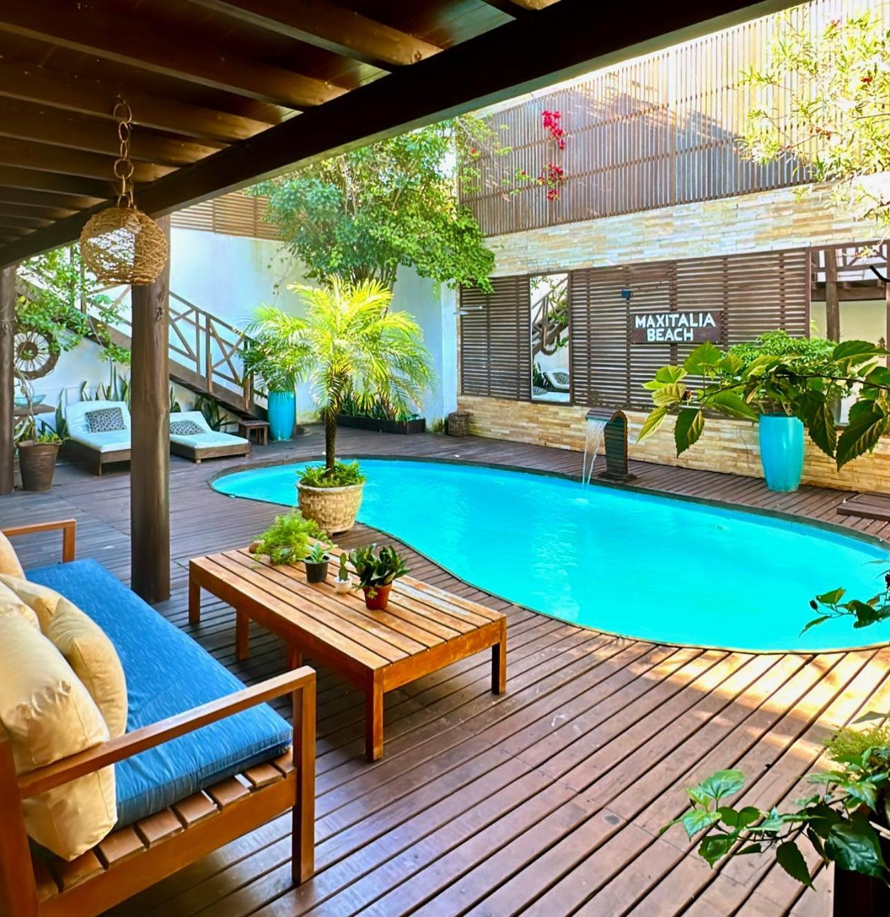 Pousada Maxitalia Beach จีโจกา จี เจรีกวากวารา ภายนอก รูปภาพ