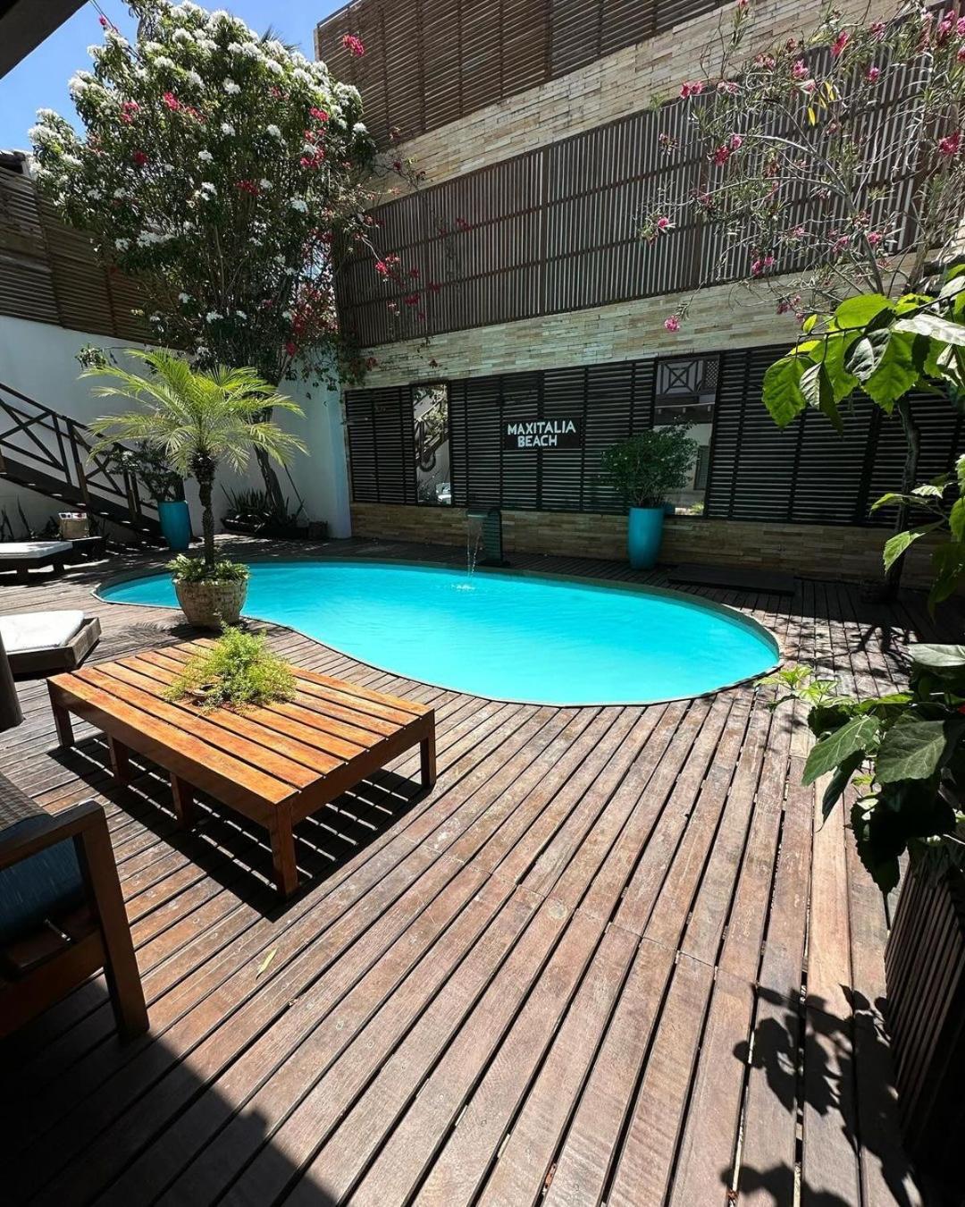 Pousada Maxitalia Beach จีโจกา จี เจรีกวากวารา ภายนอก รูปภาพ