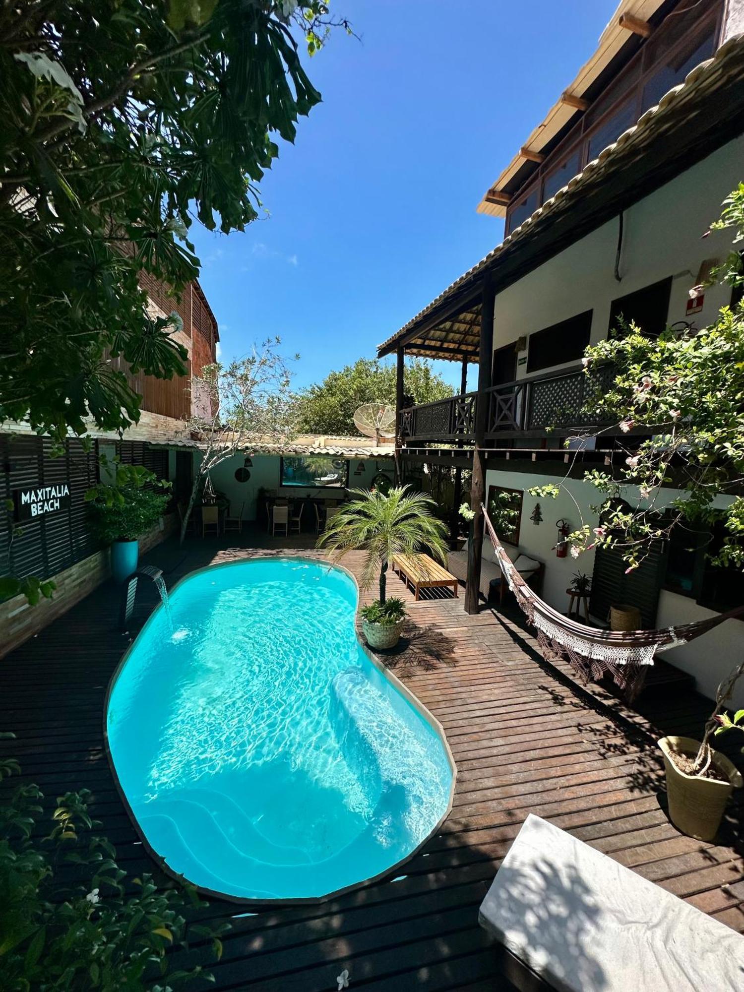 Pousada Maxitalia Beach จีโจกา จี เจรีกวากวารา ภายนอก รูปภาพ